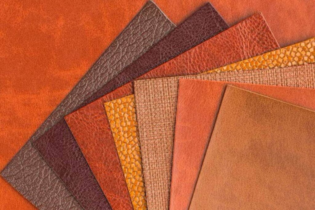 pvc leather material