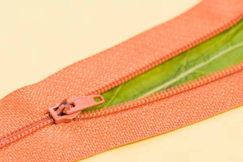 upholstery zipper